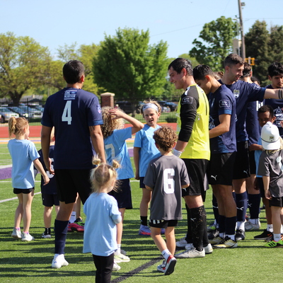 Semi-pro team with our youth teams.