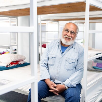 Our Shelter Program offers 95 beds and a safe environment.