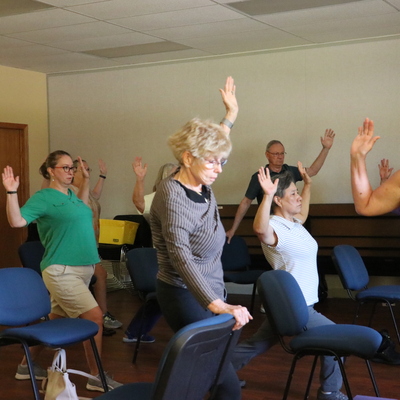 Chair Yoga at SPL