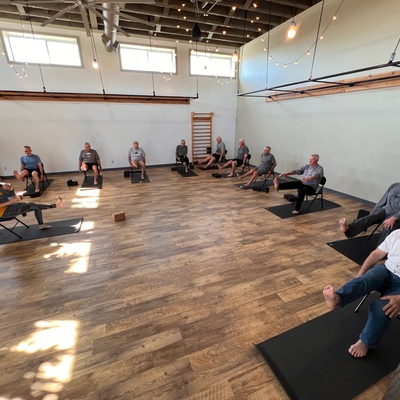 We cater to all audiences, one being our "old guy" community. Old Guy Yoga is Wednesdays @ 10:15am.
