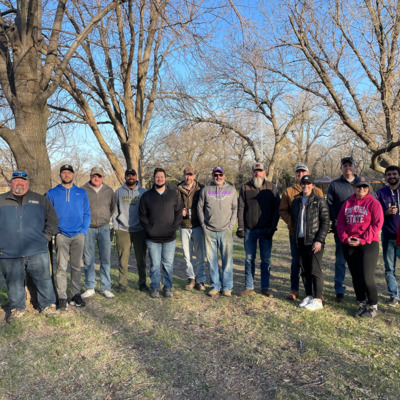 KASA Group that fixed a trail in Indian Rock Park