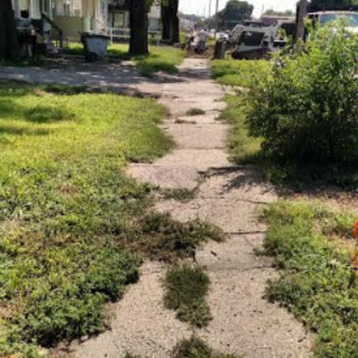 This is how sidewalks used to look
