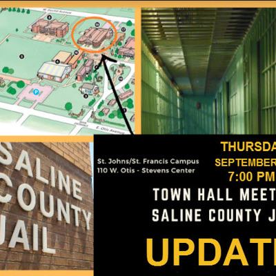North Salina sponsored infomational Jail Meetings in North Town!
