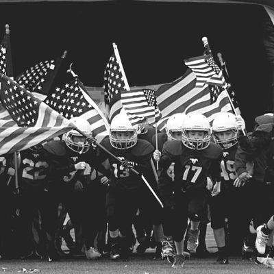 The Salina Jr. Mustangs from the CKFL which is the Kansas Youth Sports football league.