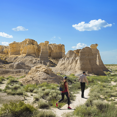 Little Jerusalem Badlands State Park (c) Blaine Moats