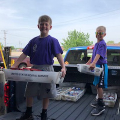 Mail Carrier's Food Drive Volunteers